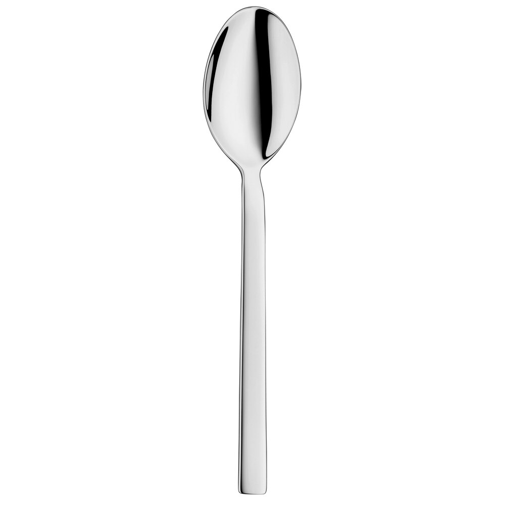 WMF Unic from BauscherHepp 7 3/4" 18/10 Stainless Steel Extra Heavy Weight Dessert Spoon - 12/Case
