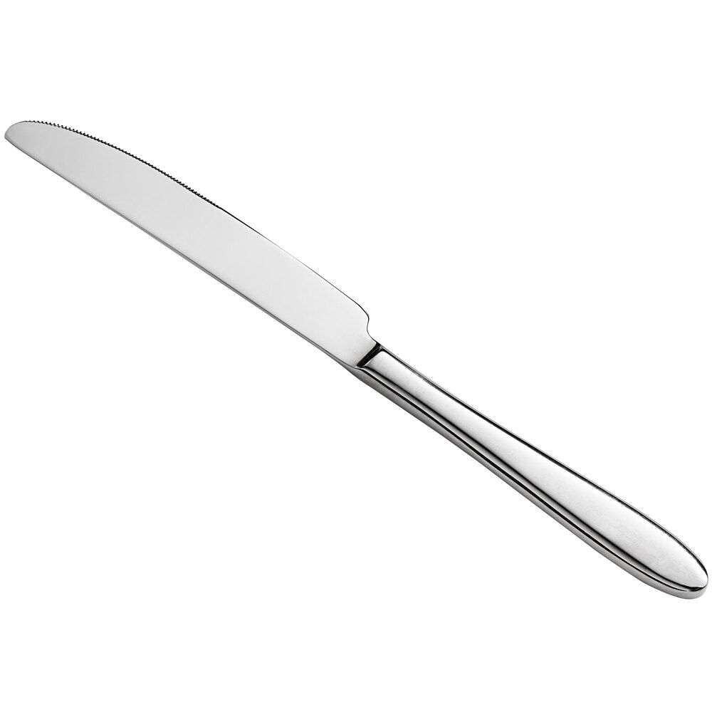 Acopa Remy 9" Stainless Steel Extra Heavy Weight Dinner Knife - 12/Case