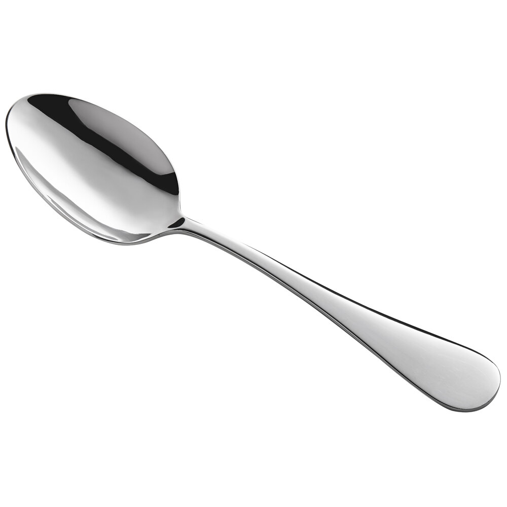 Acopa Vernon 8 1/4" 18/0 Stainless Steel Heavy Weight Tablespoon / Serving Spoon - 12/Case