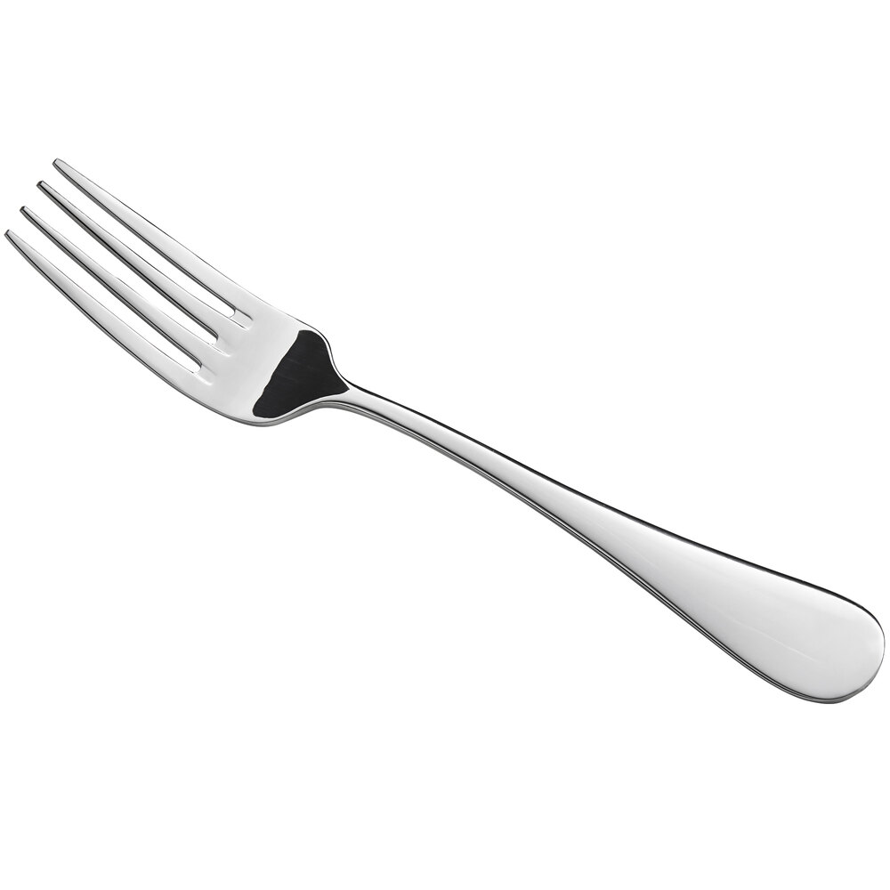 Acopa Vernon 8 1/2" 18/0 Stainless Steel Heavy Weight European Dinner Fork - 12/Case