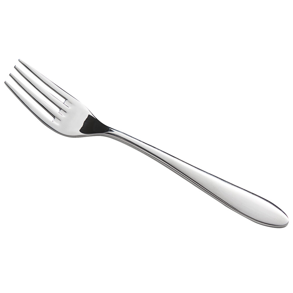 Acopa Remy 5 1/2" 18/8 Stainless Steel Extra Heavy Weight Cocktail / Oyster Fork - 12/Case