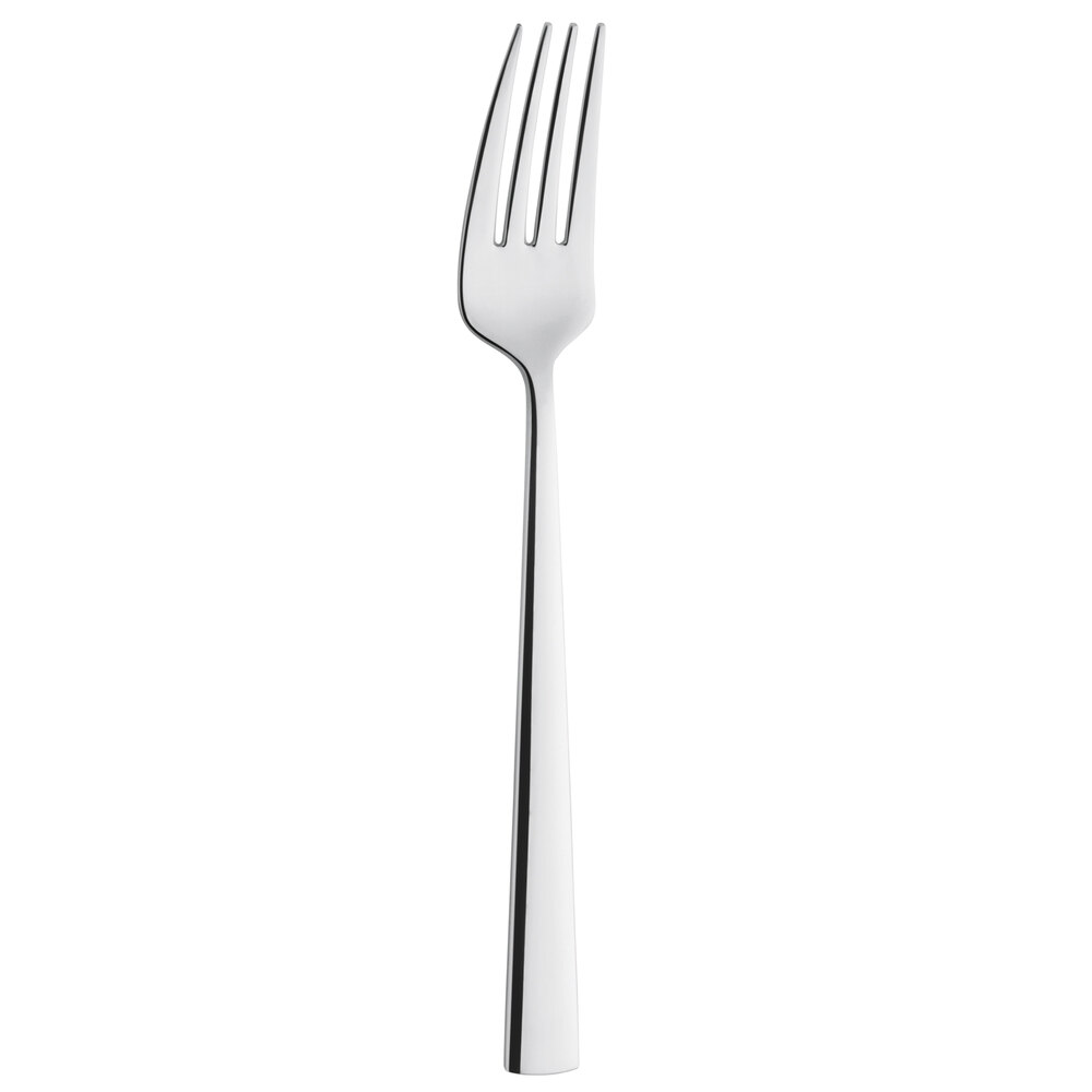 Amefa 193300B000340 Bliss 7 7/16" 18/0 Stainless Steel Heavy Weight Dessert Fork - 12/Case