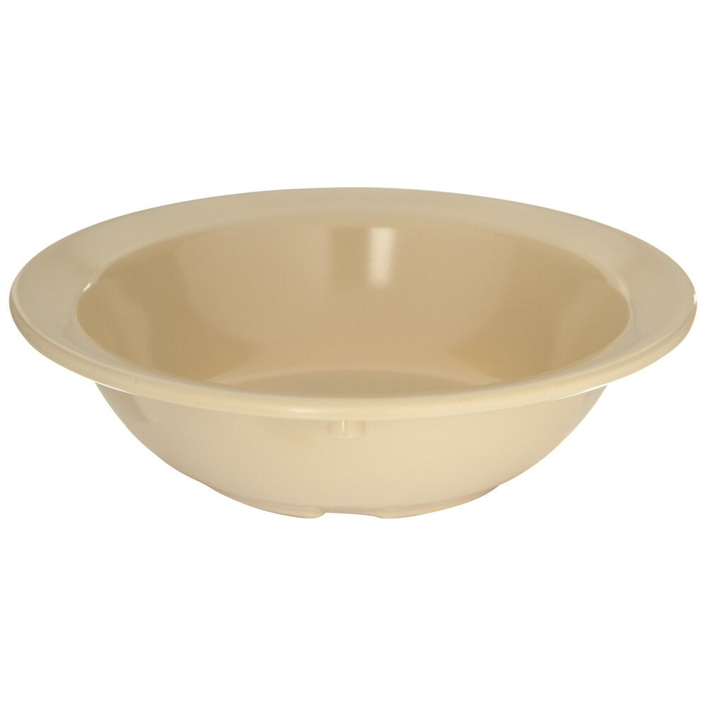 Carlisle 43531-825 Dallas Ware 4.75 oz. Tan Melamine Fruit Bowl - 12/Case
