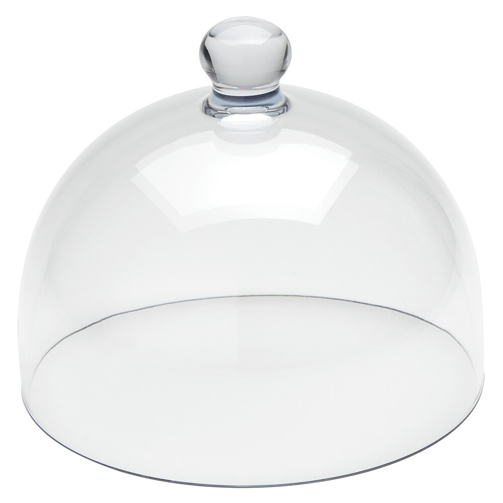 American Metalcraft Lift 8 1/8" Clear Polycarbonate Dome Cover / Cloche LFTD8