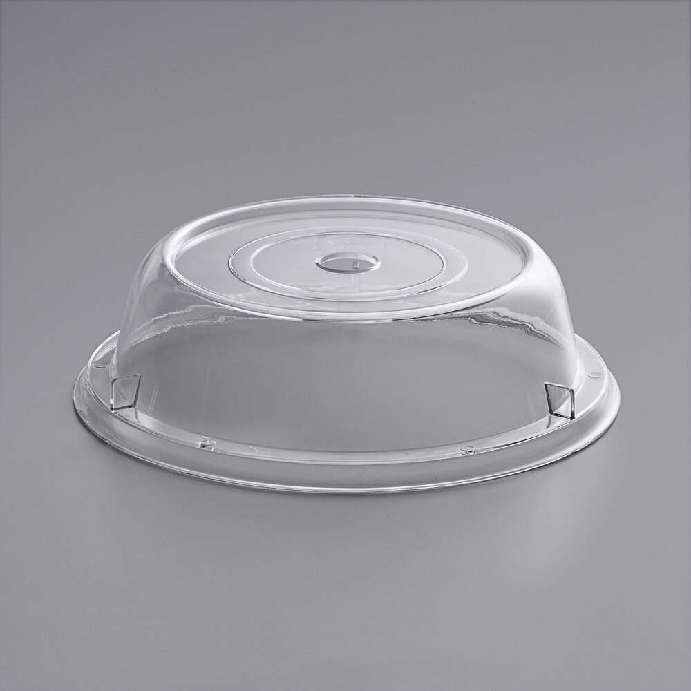 Choice 9" Clear Polycarbonate Plate Cover - 12/Case
