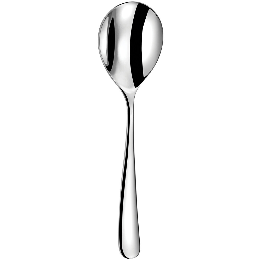 Amefa 831000B000350 Opus 7 1/4" 18/10 Stainless Steel Extra Heavy Weight Soup Spoon - 12/Case