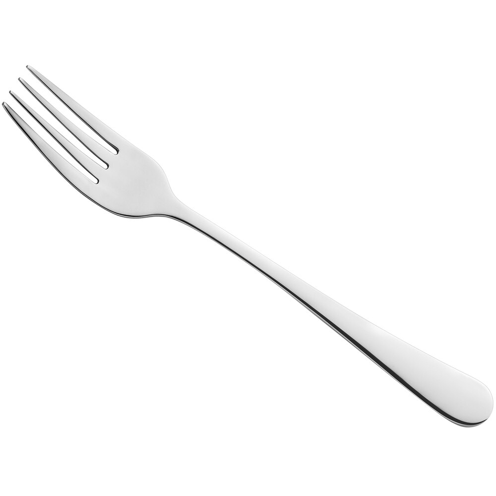 Amefa 141000B000340 Austin 7 1/4" 18/0 Stainless Steel Heavy Weight Dessert Fork - 12/Case