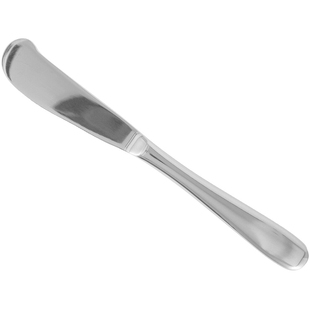 Walco Vacanza from Steelite International WLVAC11 6 3/4" 18/10 Stainless Steel Extra Heavy Weight Butter Knife - 12/Case