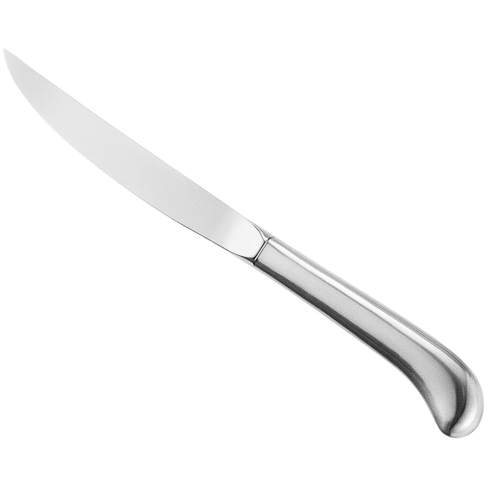 Walco Royal Bristol from Steelite International WL5123 9 3/8" 18/0 Stainless Steel Heavy Weight Steak Knife - 12/Case