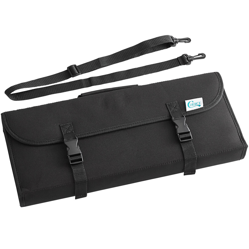 Choice 17-Pocket Black Nylon Knife Case