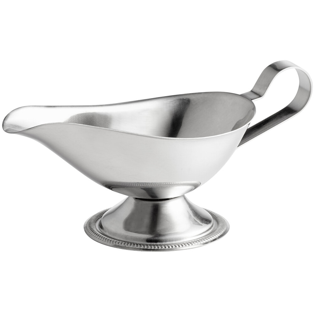 Vollrath 47575 5 oz. Stainless Steel Gravy Boat