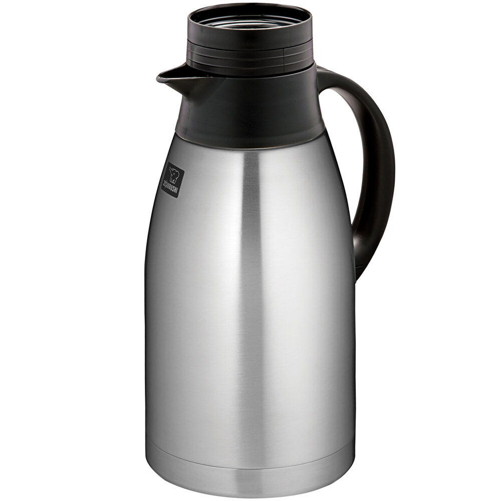 Zojirushi SH-FB19BA 64 oz. Stainless Steel Vacuum Insulated Carafe with Black Brew-Thru Lid