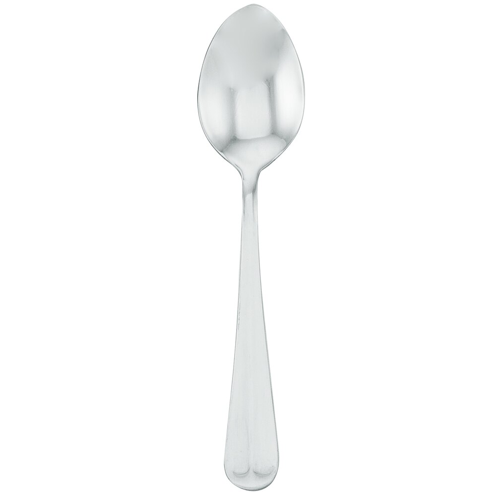 Walco Royal Bristol from Steelite International WL5101 5 15/16" 18/0 Stainless Steel Heavy Weight Teaspoon - 36/Case