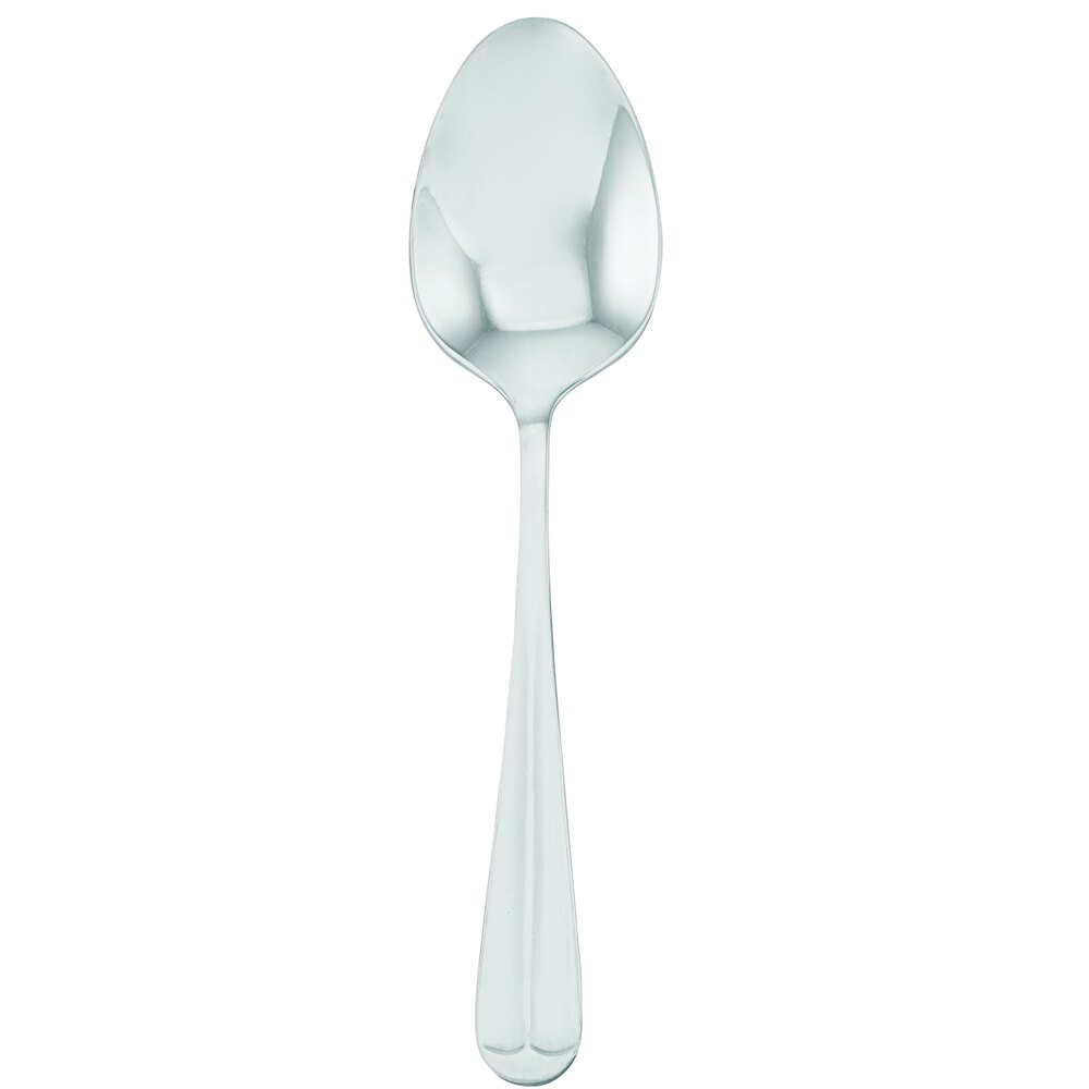 Walco Royal Bristol from Steelite International WL5103 7 13/16" 18/0 Stainless Steel Heavy Weight Serving / Tablespoon - 24/Case