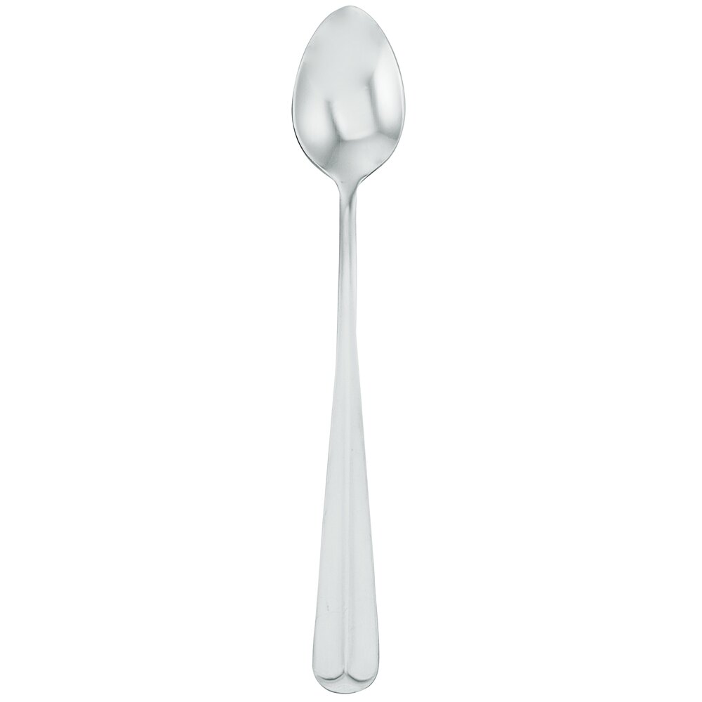 Walco Royal Bristol from Steelite International WL5104 7 1/8" 18/0 Stainless Steel Heavy Weight Iced Tea Spoon - 24/Case