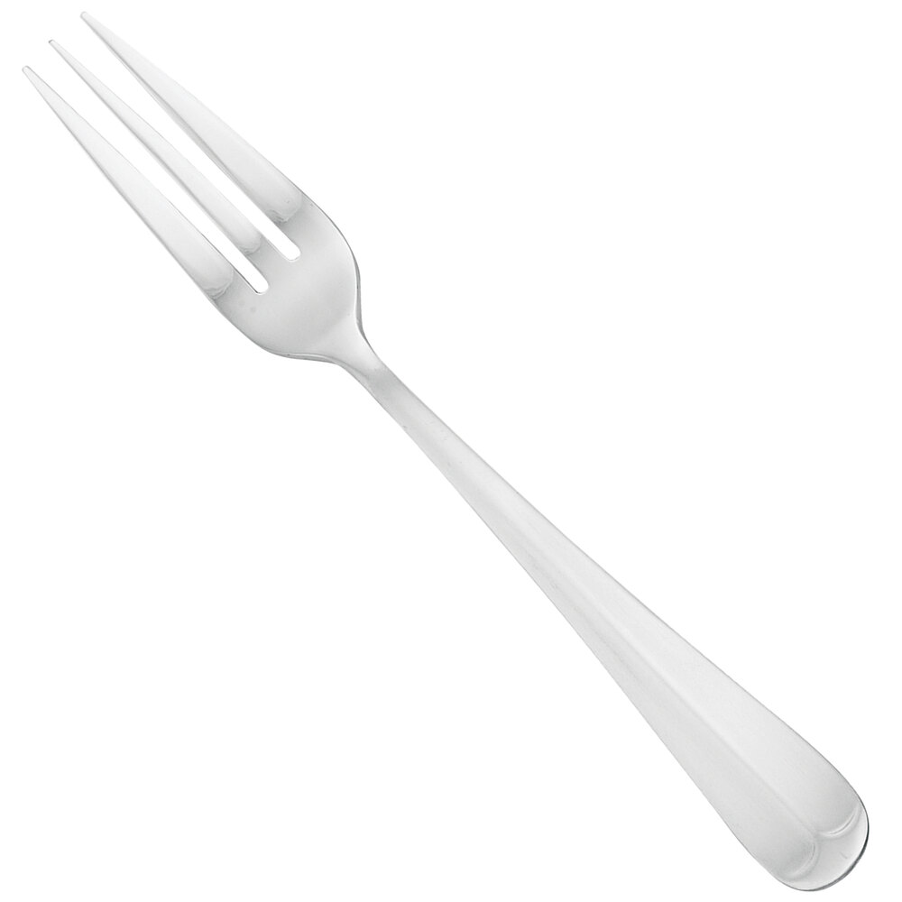 Walco Royal Bristol from Steelite International WL5105 7 1/4" 18/0 Stainless Steel Heavy Weight 3-Tine Dinner Fork - 24/Case