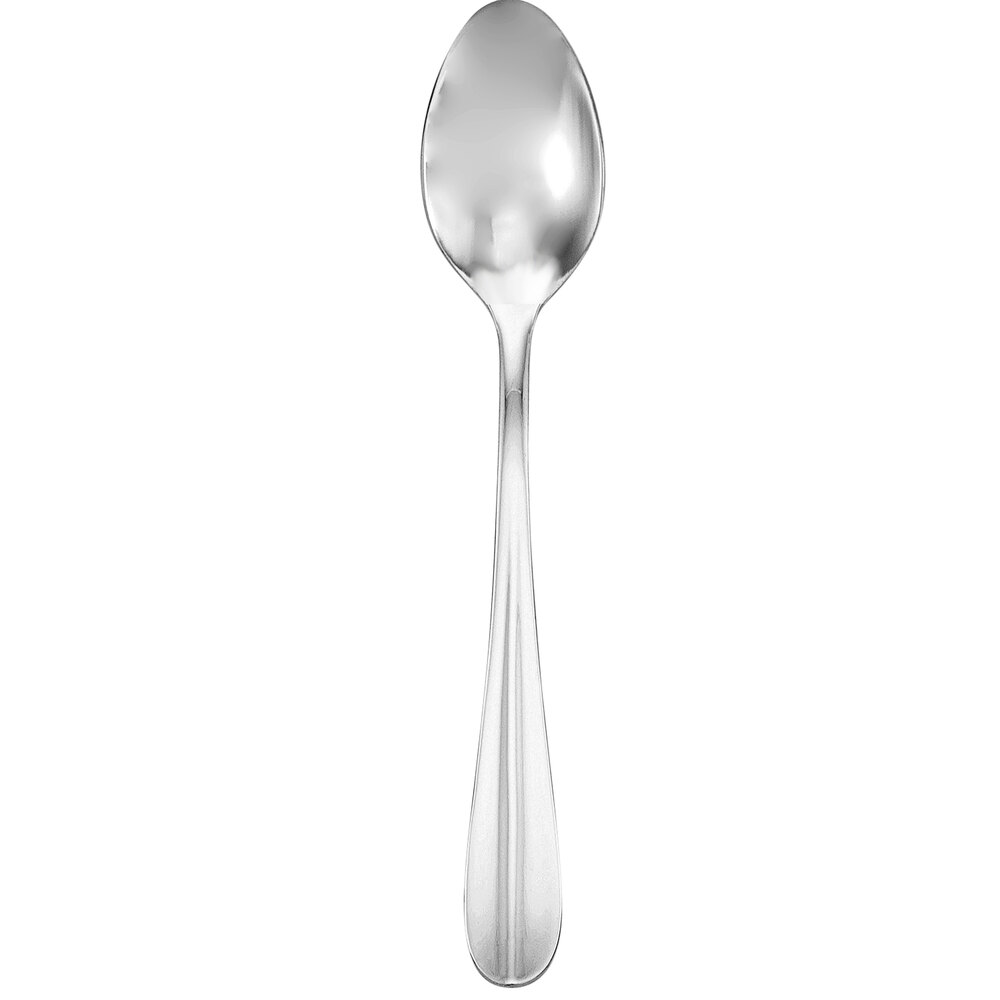 Walco Parisian from Steelite International WL6929 5 11/16" 18/0 Stainless Steel Heavy Weight Demitasse Spoon - 24/Case