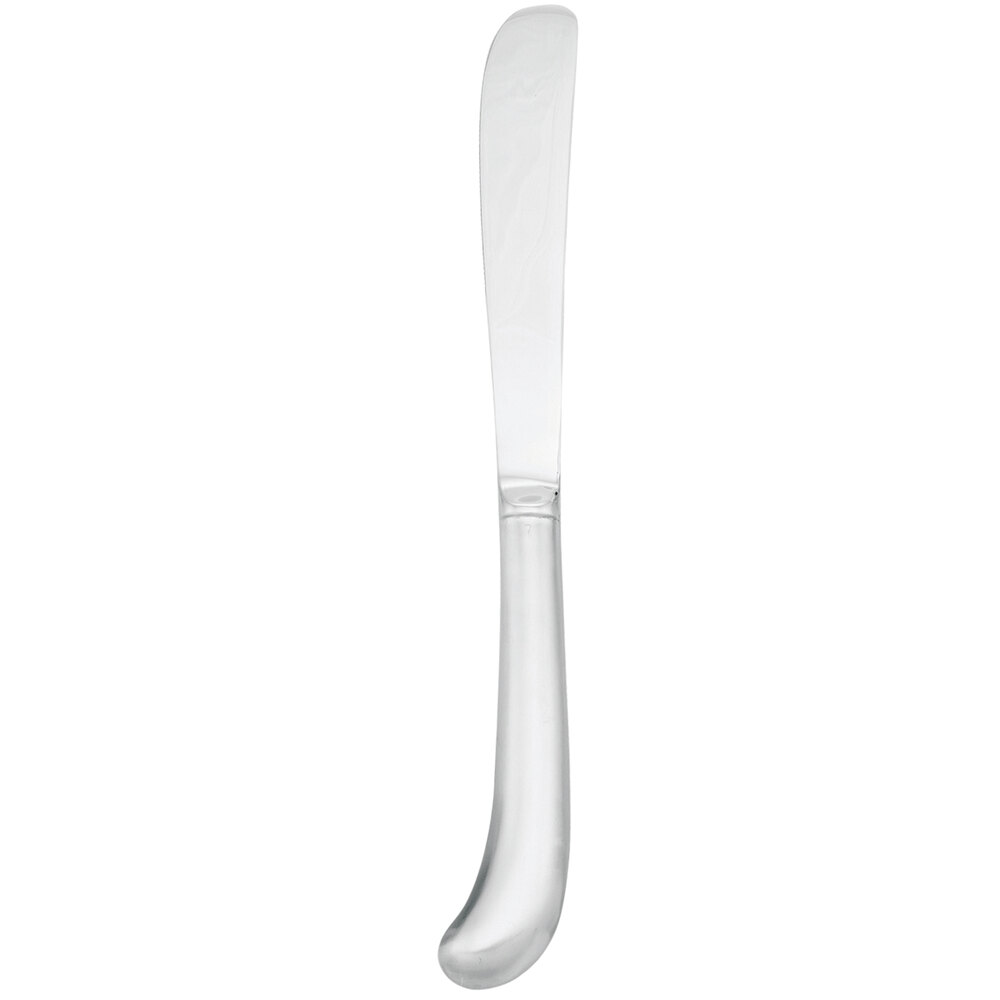 Walco Royal Bristol from Steelite International WL5125 9 3/8" 18/0 Stainless Steel Heavy Weight Hollow Handle Dinner Knife - 12/Case