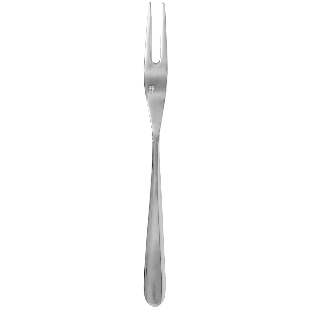 Walco Vacanza from Steelite International WLVAC15 6 1/8" 18/10 Stainless Steel Extra Heavy Weight Oyster / Cocktail Fork - 12/Case