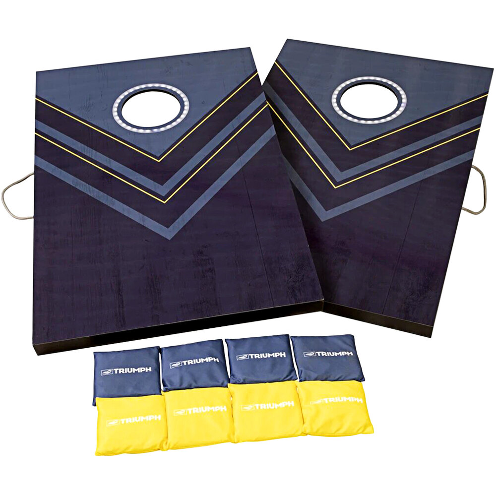 Triumph 35-7350-3 2' x 3' Blue and Yellow LED Cornhole Set