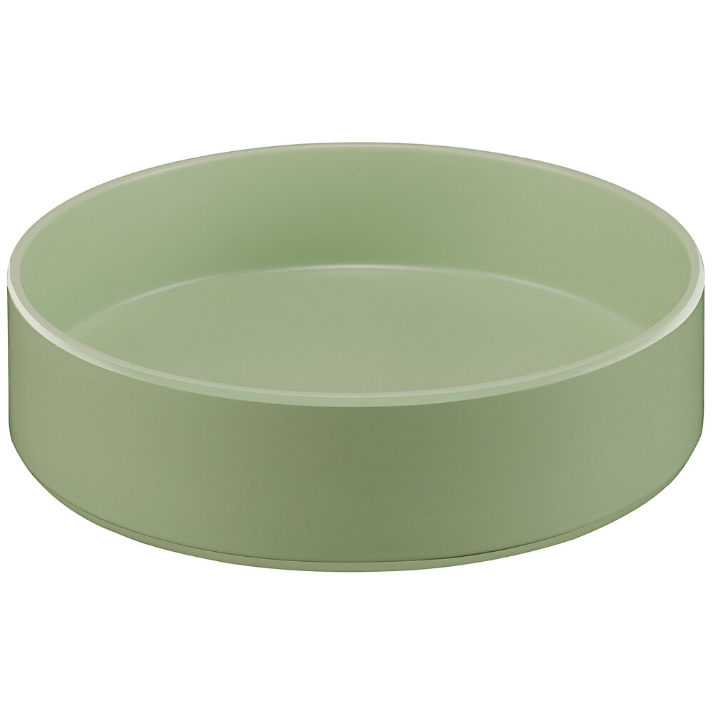 Cal-Mil Hudson 72 oz. Matcha Raised Rim Melamine Bowl