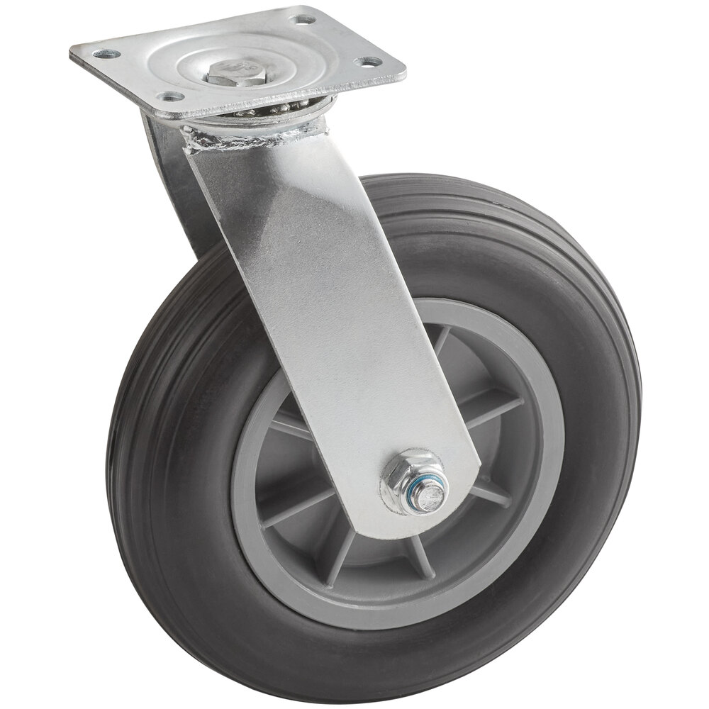Lavex 8" Swivel Oversized Caster for Utility Carts