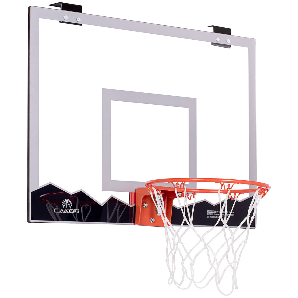 Silverback G02280W 18" Over-the-Door Mini Basketball Hoop with Ball