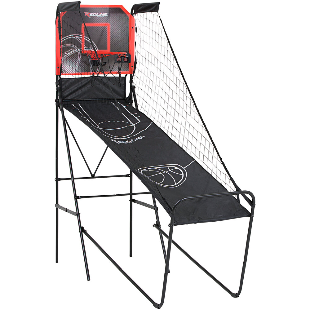 Redline M01484W Alley-Oop Single Shootout Basketball Game Set with Quick Connect Frame