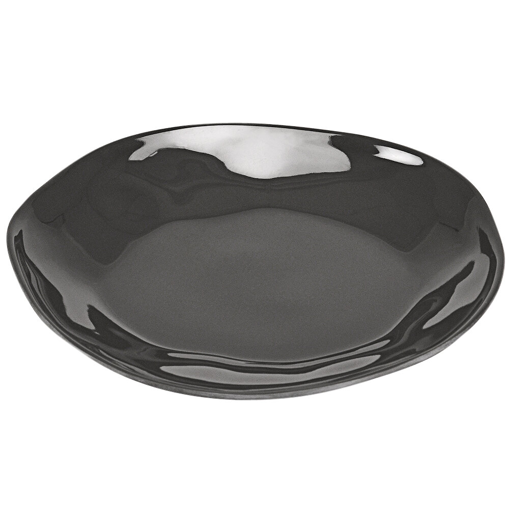 Cal-Mil Marin 10 1/2" Cinder Melamine Plate