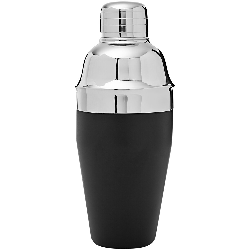 Franmara Tavern 8 oz. Soft Grip Cobbler Cocktail Shaker 8404B BXR