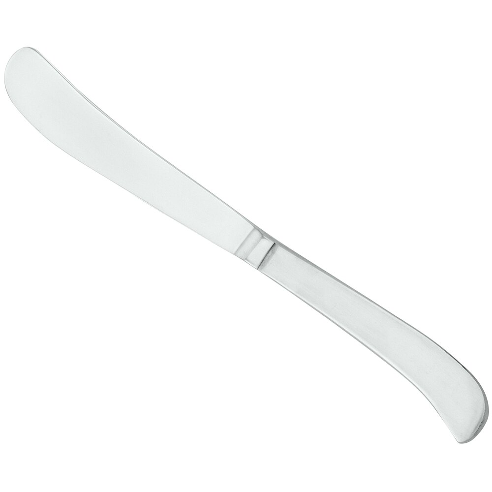 Walco Royal Bristol from Steelite International WL5111 6 7/16" 18/0 Stainless Steel Heavy Weight Butter Knife - 24/Case