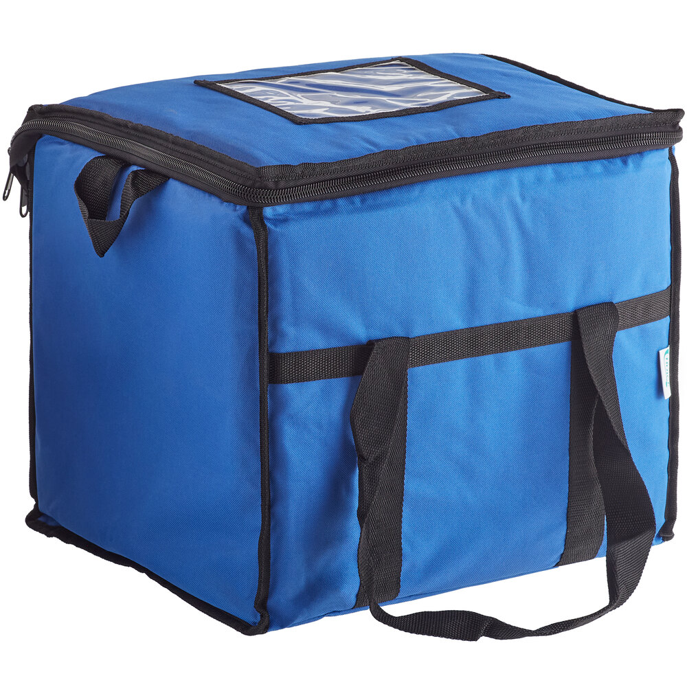 Choice Blue Medium Insulated Nylon Cooler Bag (Holds 40 Cans)