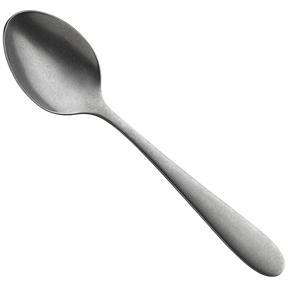 WMF Sara Stonewash from BauscherHepp 7 7/8" 18/10 Stainless Steel Extra Heavy Weight Tablespoon / Serving Spoon - 12/Case
