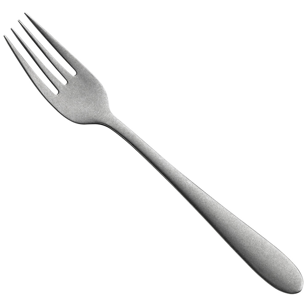WMF Sara Stonewash from BauscherHepp 7 1/4" 18/10 Stainless Steel Extra Heavy Weight Dessert Fork - 12/Case