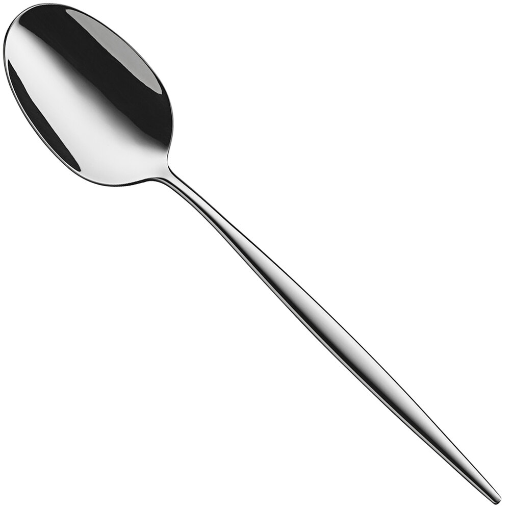 WMF Enia from BauscherHepp 7 1/2" 18/10 Stainless Steel Extra Heavy Weight Dessert Spoon - 12/Case