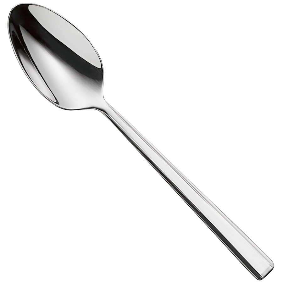 WMF Edita from BauscherHepp 4 1/2" 18/10 Stainless Steel Extra Heavy Weight Demitasse Spoon - 12/Case