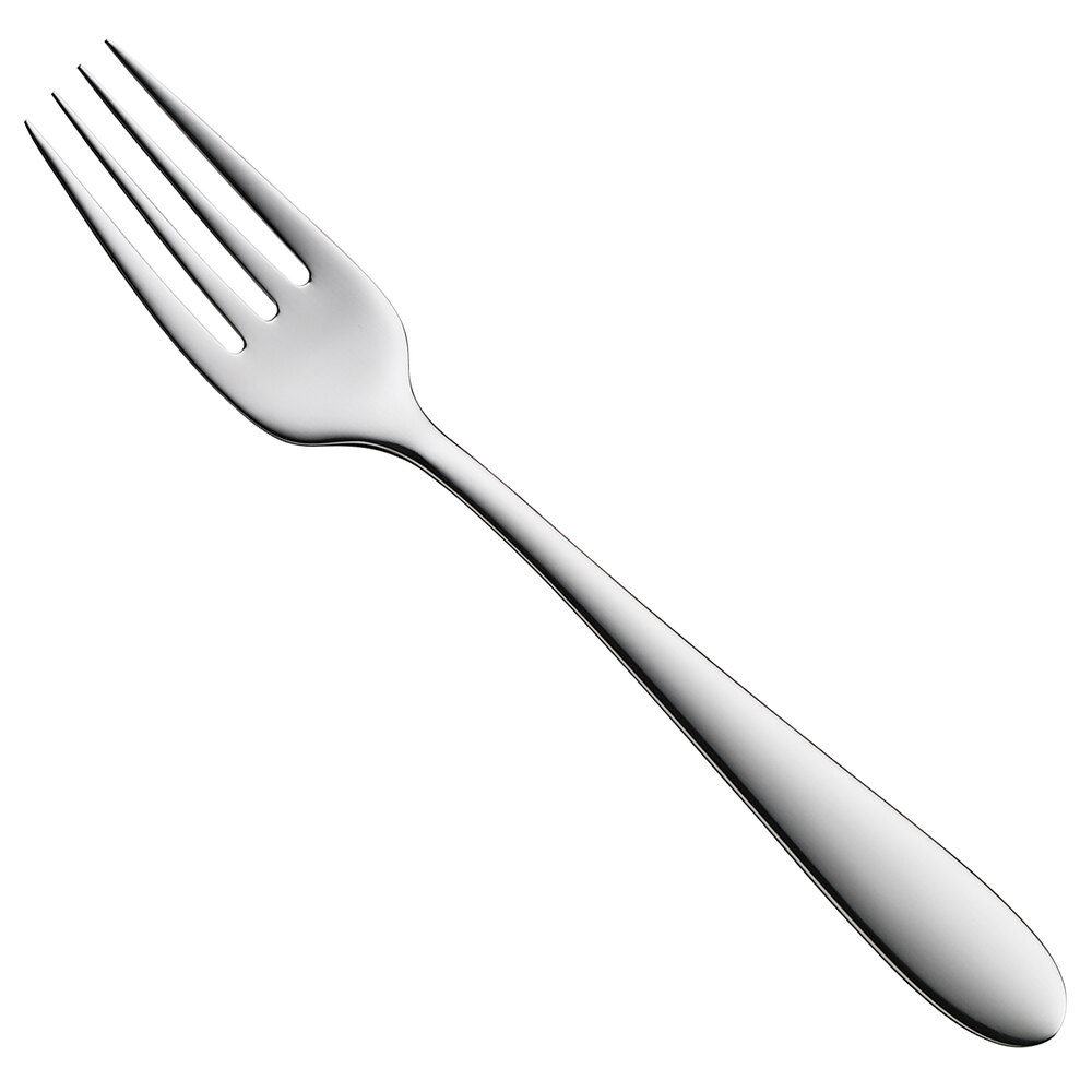 WMF Sara from BauscherHepp 7 7/8" 18/10 Stainless Steel Extra Heavy Weight Table Fork - 12/Case