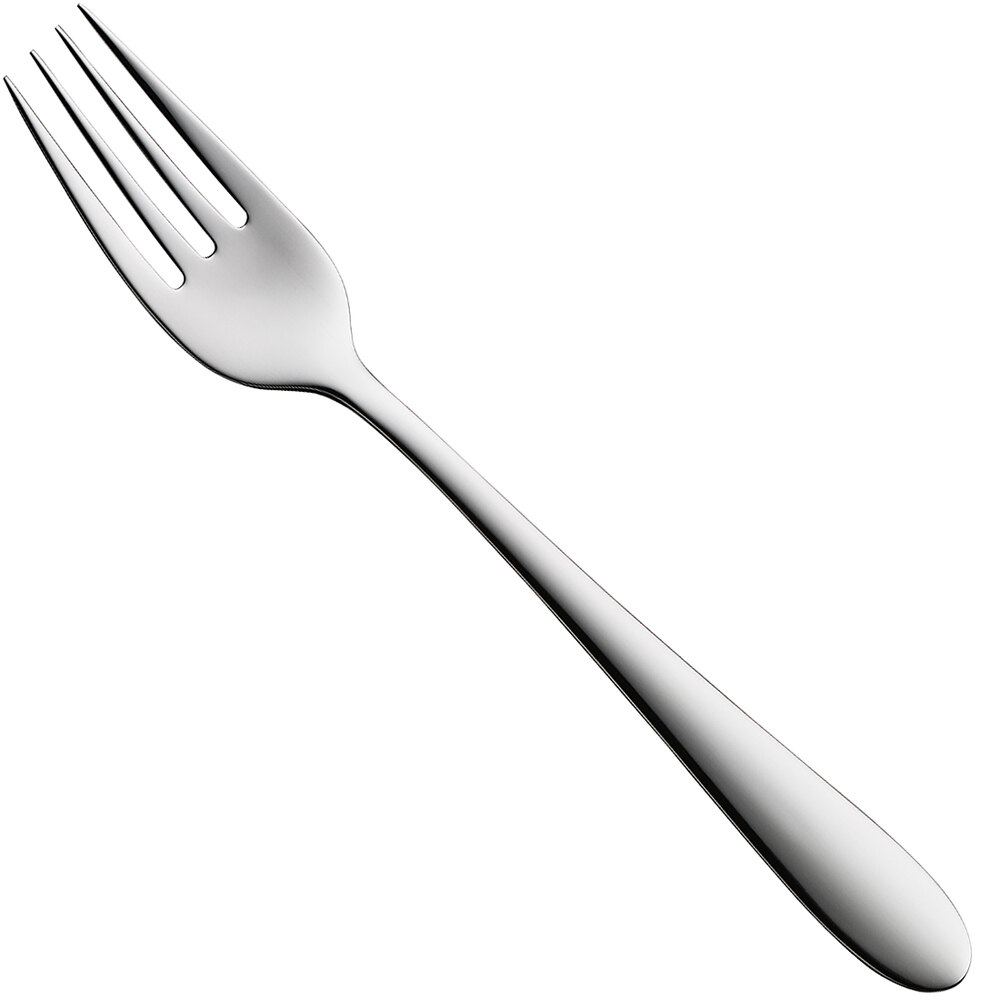 WMF Sara from BauscherHepp 7 1/4" 18/10 Stainless Steel Extra Heavy Weight Dessert Fork - 12/Case