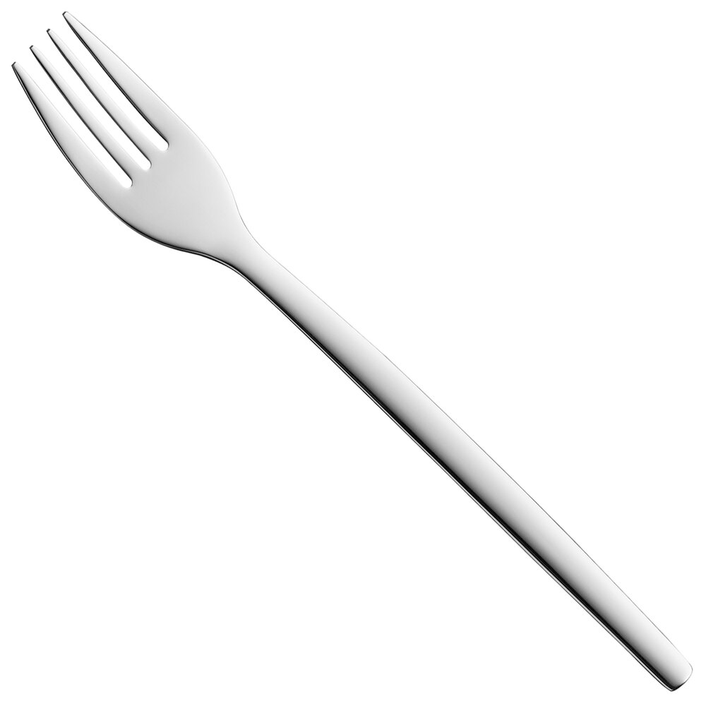 WMF Elea from BauscherHepp 7 3/8" 18/10 Stainless Steel Extra Heavy Weight Dessert Fork - 12/Case
