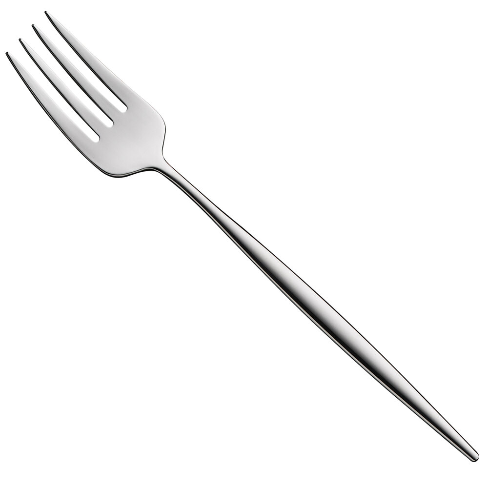 WMF Enia from BauscherHepp 7 3/8" 18/10 Stainless Steel Extra Heavy Weight Dessert Fork - 12/Case