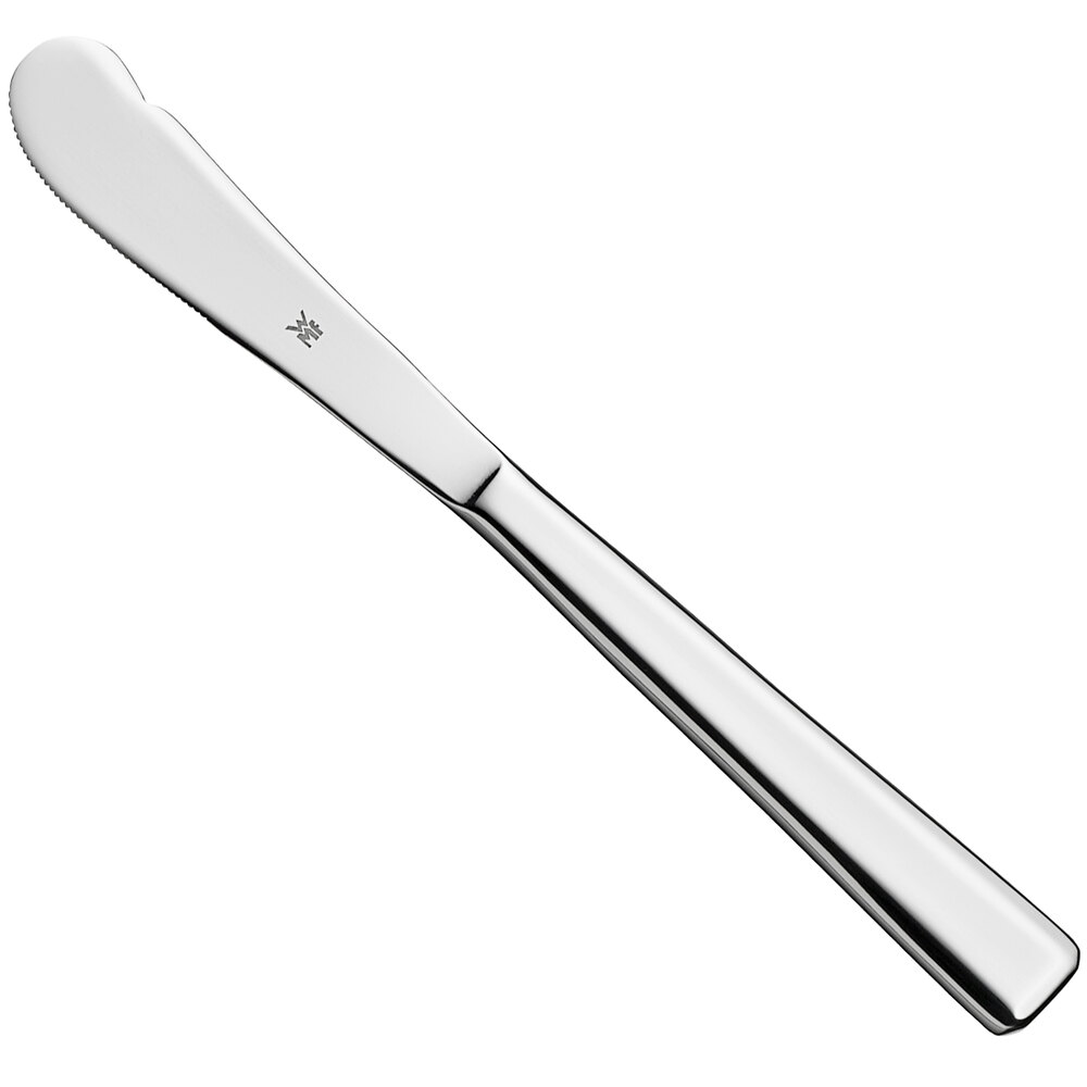 WMF Edita from BauscherHepp 7 1/8" 18/10 Stainless Steel Extra Heavy Weight Bread and Butter Knife - 12/Case