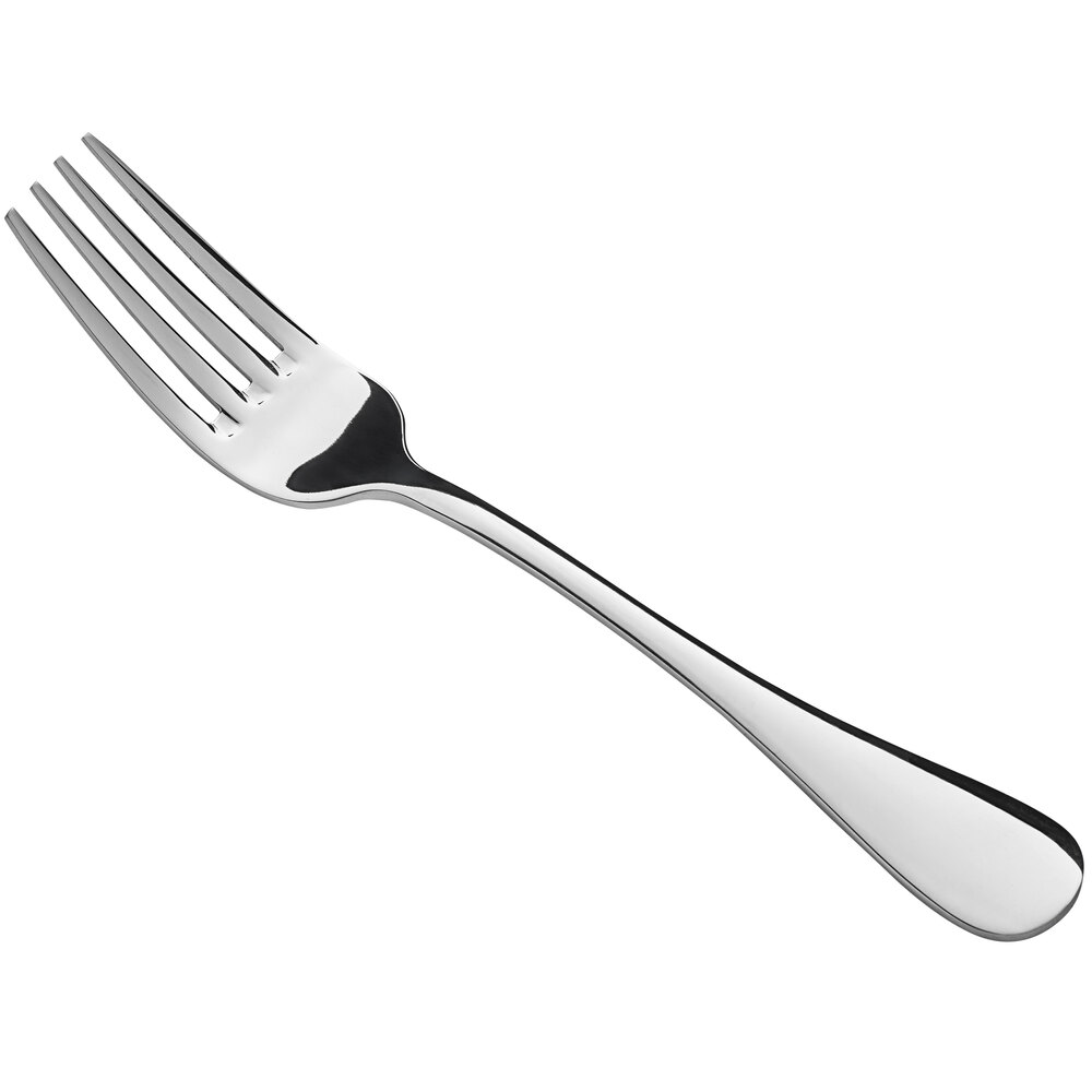 Acopa Vittoria 6 3/4" 18/8 Stainless Steel Extra Heavy Weight Salad / Dessert Fork - 12/Case