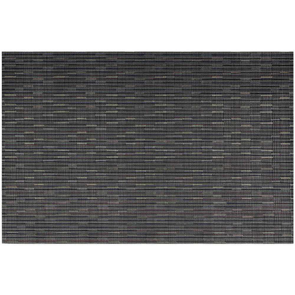 Front of the House Metroweave 18 1/4" x 12" Multi Urban Woven Vinyl Rectangle Placemat / Liner - 12/Pack