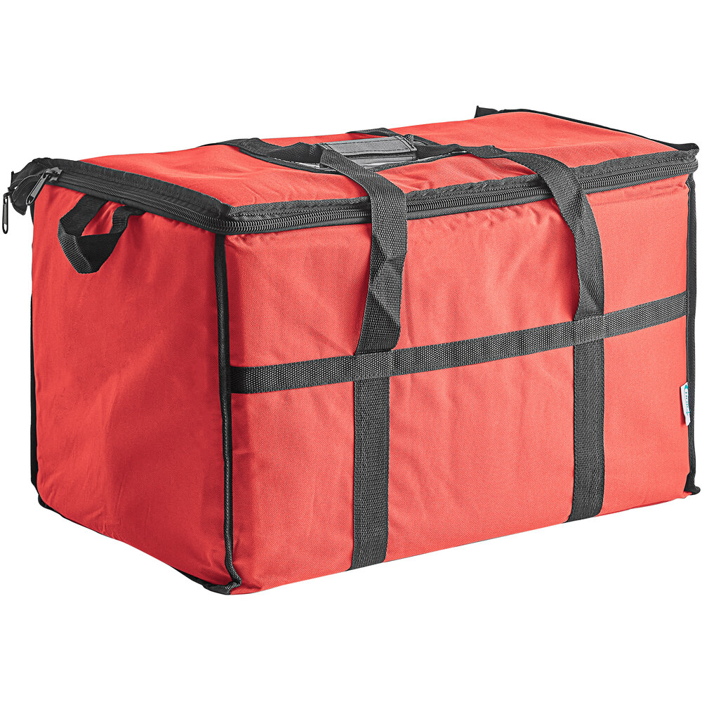 Choice Customizable Red Large Insulated Nylon Cooler Bag (Holds 72 Cans)