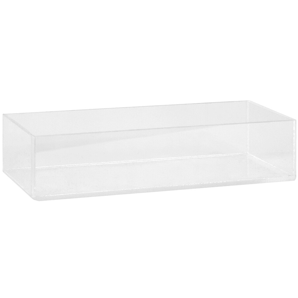 Cal-Mil Modular 6" x 12" x 4" Clear Acrylic Display Box 22315-4-12