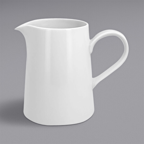 RAK Porcelain Polaris Access 5.05 oz. Porcelain Creamer - 12/Case