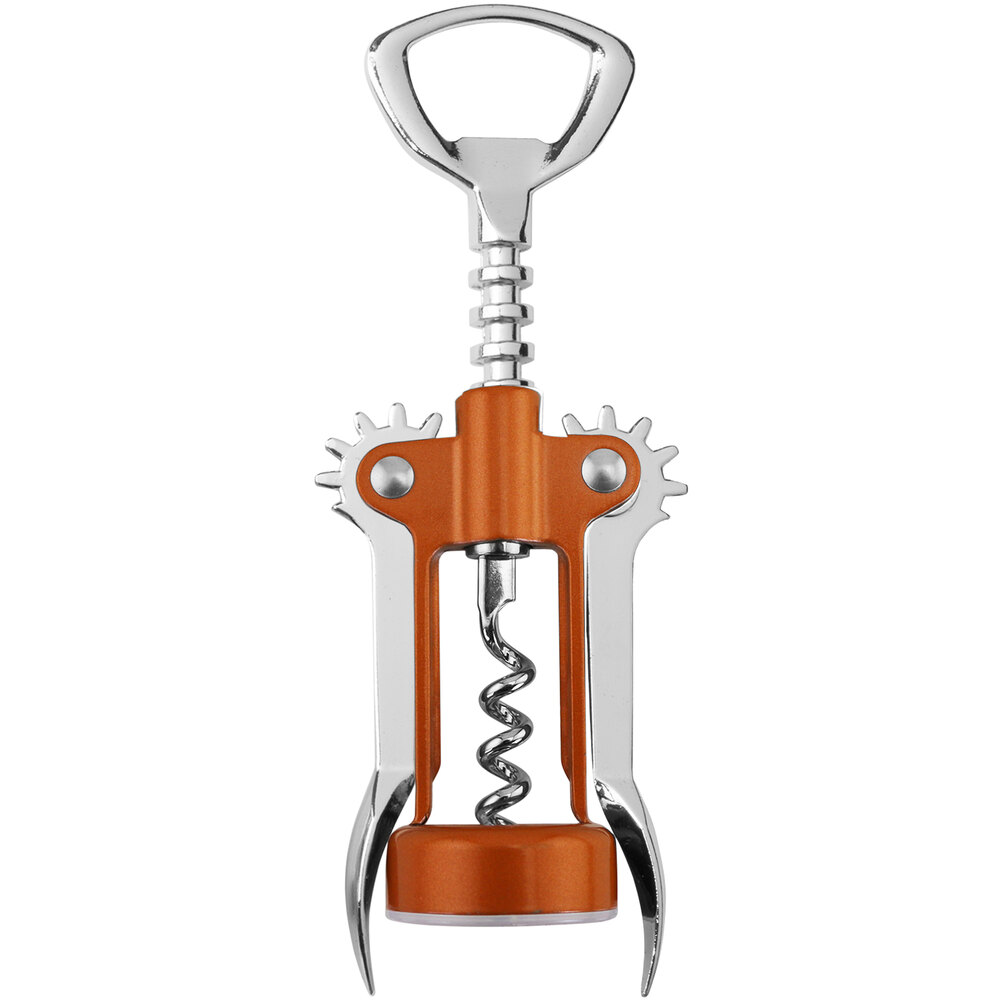Franmara Tavern Orange Body Customizable Wing Corkscrew 2039-43