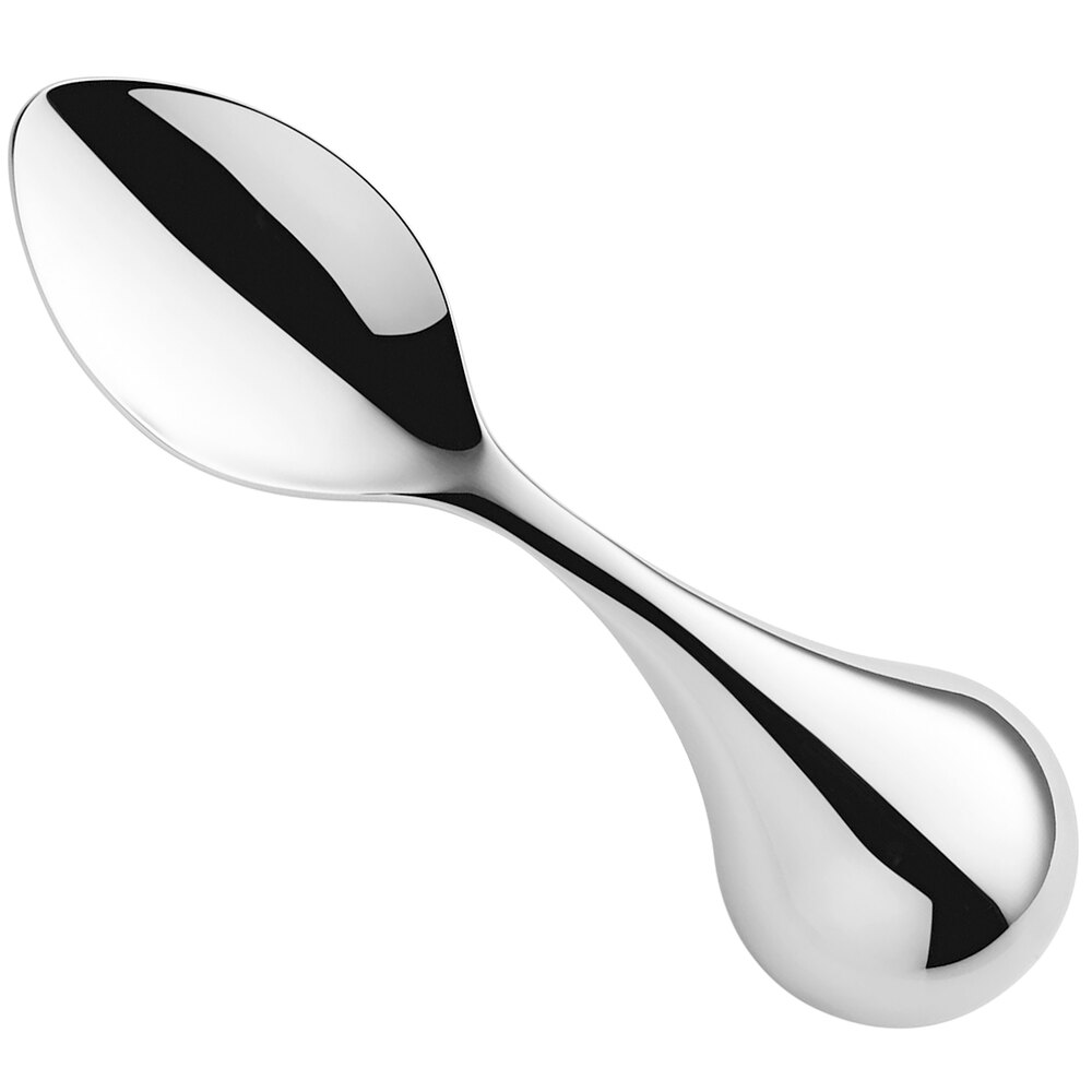 Amefa Integral 4 5/16" 18/10 Stainless Steel Extra Heavy Weight Adaptive Spoon - 3/Case
