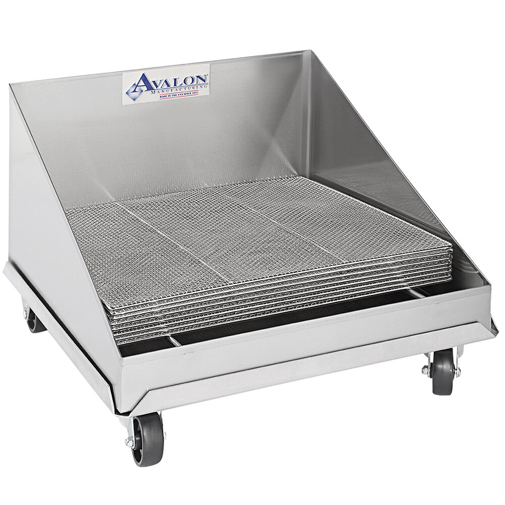 Avalon Manufacturing ASSD24 24" x 24" Stainless Steel Screen Drain