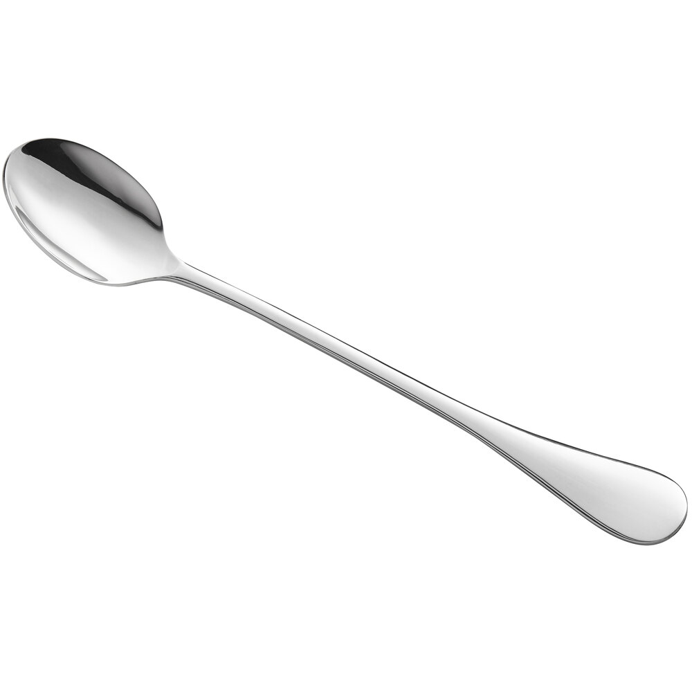 Acopa Vittoria 7 1/2" 18/0 Stainless Steel Heavy Weight Iced Tea Spoon - 12/Case